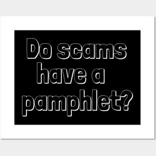 Do Scams Have a Pamphlet? Funny Pen15 Posters and Art